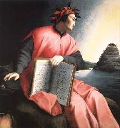 BRONZINO, Agnolo Allegorical Portrait of Dante f oil painting artist